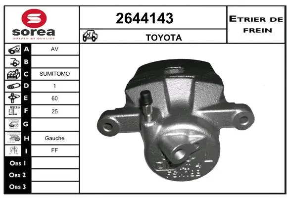 Brake Caliper (2644143)