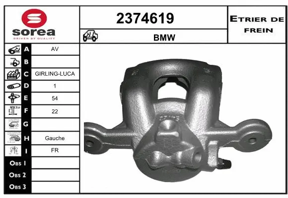Brake Caliper (2374619)
