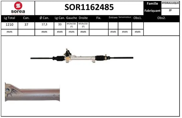 Steering Gear (SOR1162485)