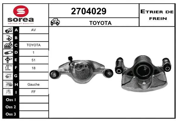 Brake Caliper (2704029)