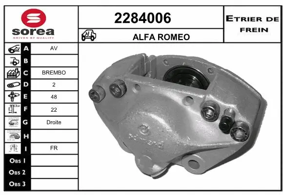 Brake Caliper (2284006)