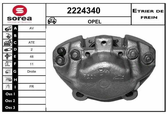 Brake Caliper (2224340)