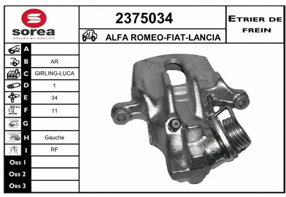 Brake Caliper (2375034)