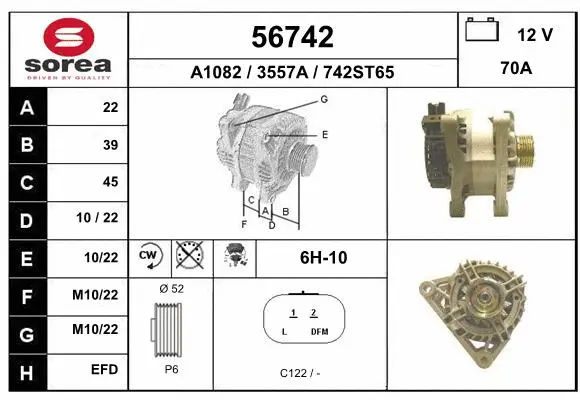 Alternator (56742)