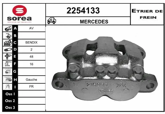Brake Caliper (2254133)