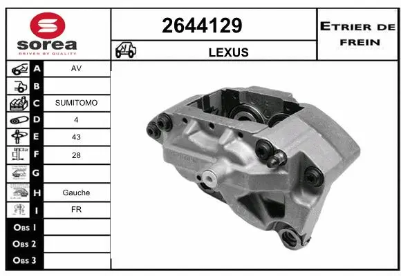 Brake Caliper (2644129)