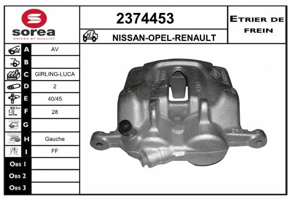 Brake Caliper (2374453)