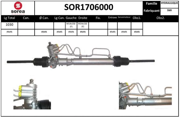 Steering Gear (SOR1706000)