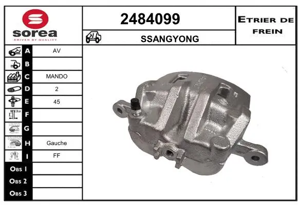 Brake Caliper (2484099)