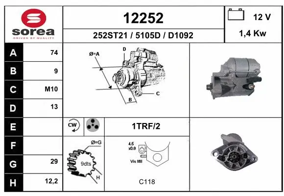 Starter (12252)