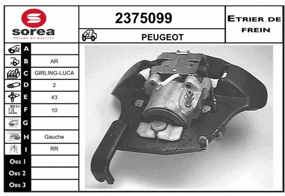 Brake Caliper (2375099)