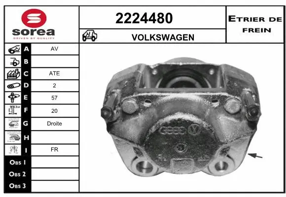 Brake Caliper (2224480)