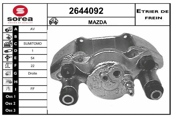 Brake Caliper (2644092)