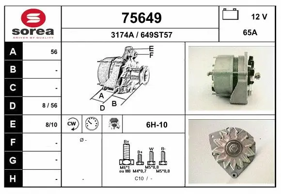 Alternator (75649)