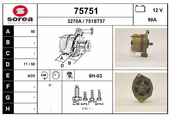 Alternator (75751)