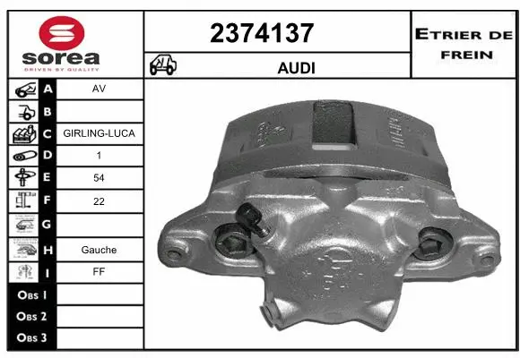 Brake Caliper (2374137)