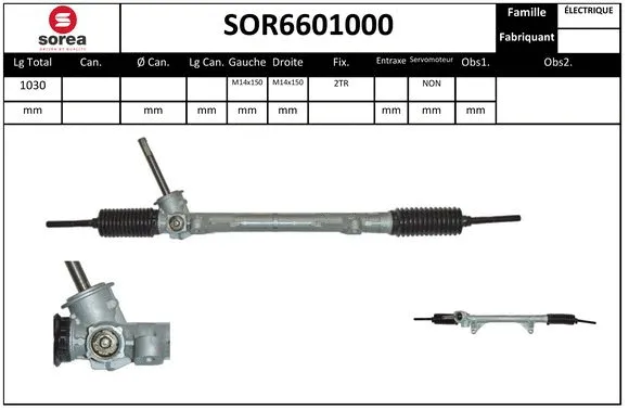 Steering Gear (SOR6601000)