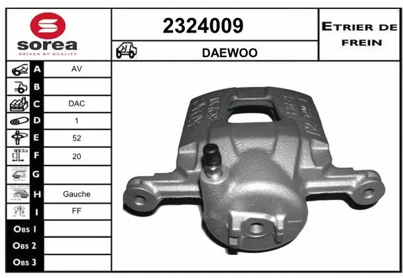 Brake Caliper (2324009)