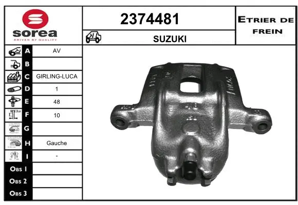 Brake Caliper (2374481)