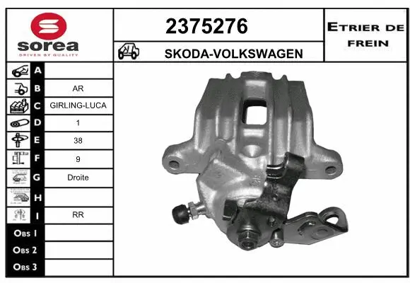 Brake Caliper (2375276)