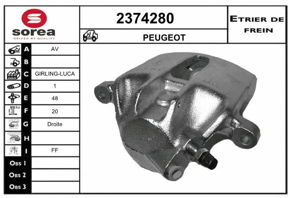 Brake Caliper (2374280)