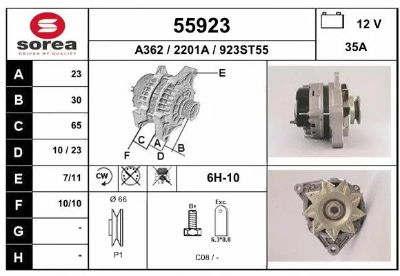 Alternator (55923)