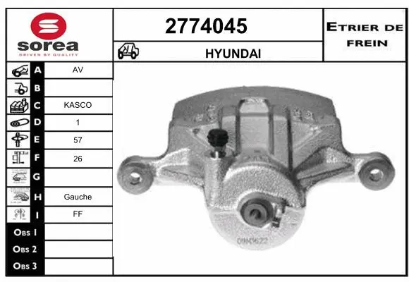 Brake Caliper (2774045)