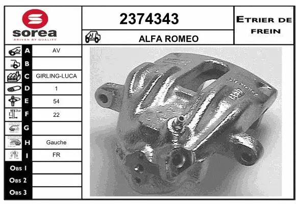 Brake Caliper (2374343)