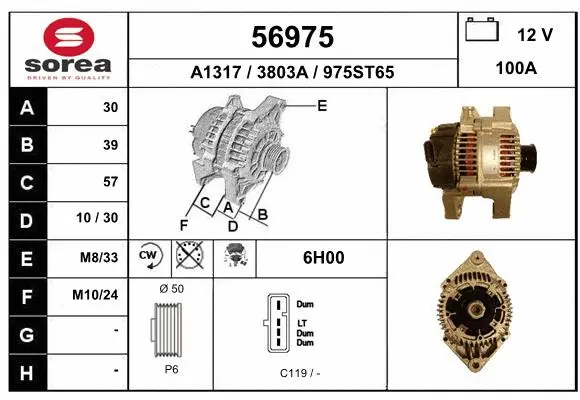 Alternator (56975)