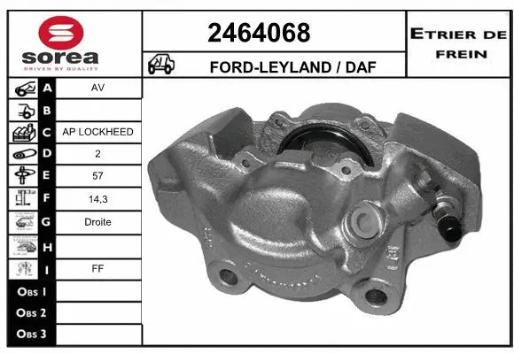 Brake Caliper (2464068)