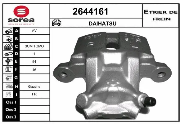 Brake Caliper (2644161)