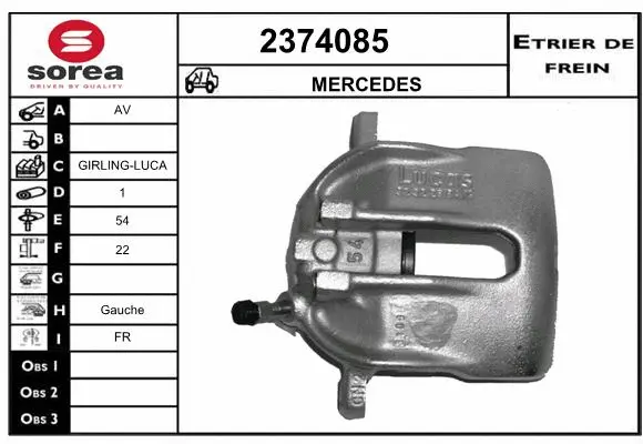 Brake Caliper (2374085)