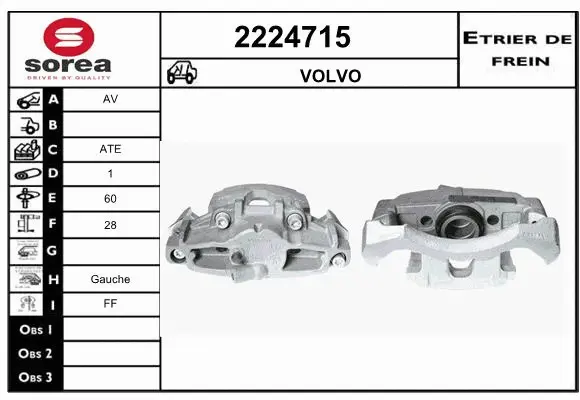Brake Caliper (2224715)