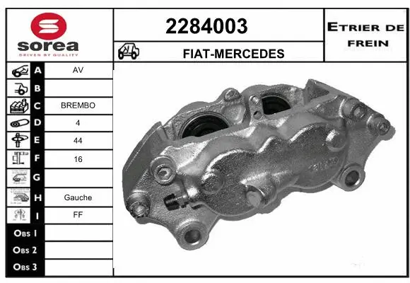 Brake Caliper (2284003)