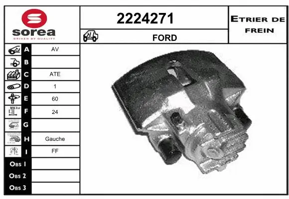 Brake Caliper (2224271)
