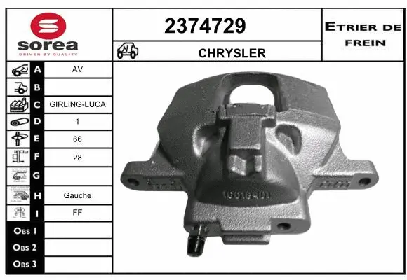 Brake Caliper (2374729)