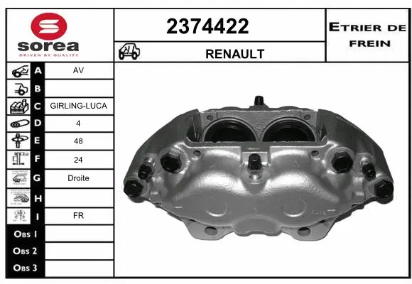 Brake Caliper (2374422)