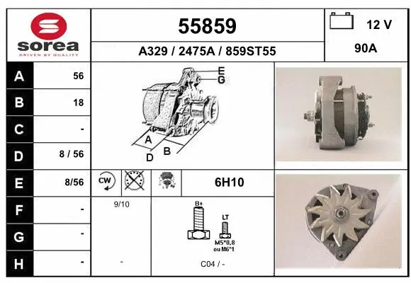 Alternator (55859)