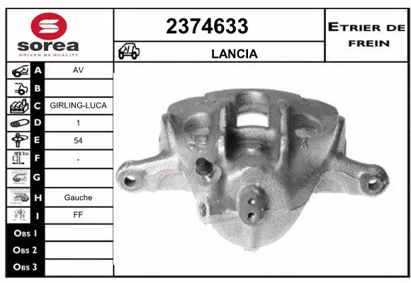 Brake Caliper (2374633)