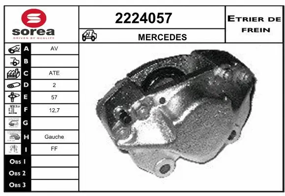 Brake Caliper (2224057)