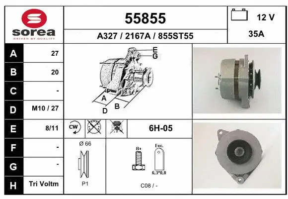 Alternator (55855)