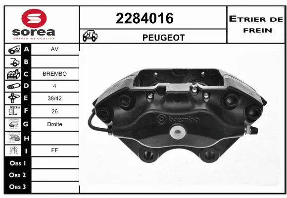 Brake Caliper (2284016)