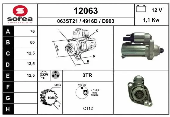 Starter (12063)