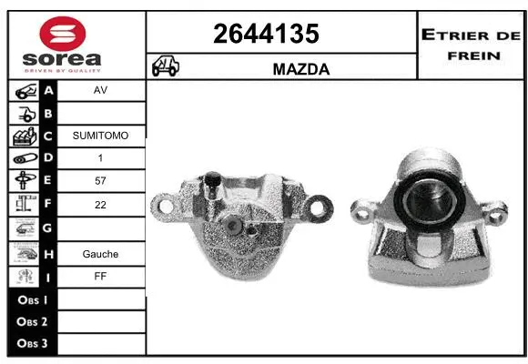 Brake Caliper (2644135)