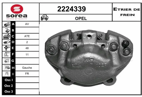 Brake Caliper (2224339)