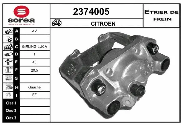 Brake Caliper (2374005)