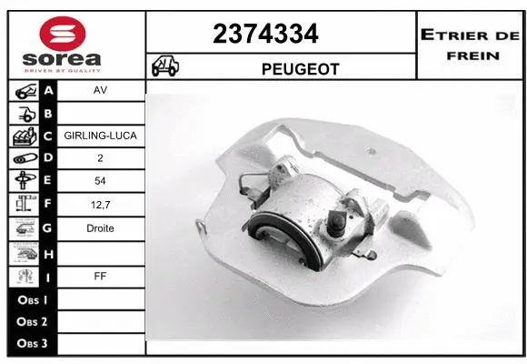 Brake Caliper (2374334)