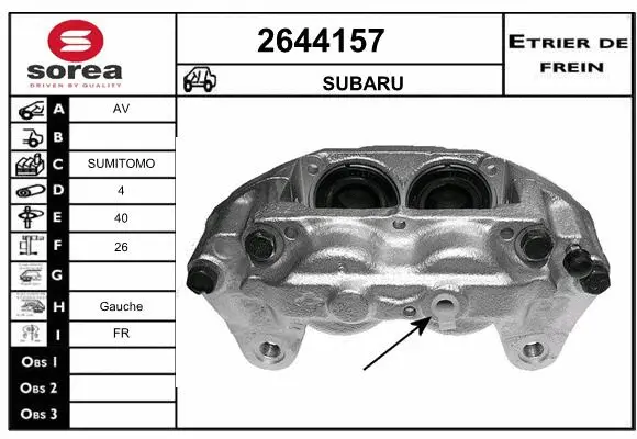 Brake Caliper (2644157)