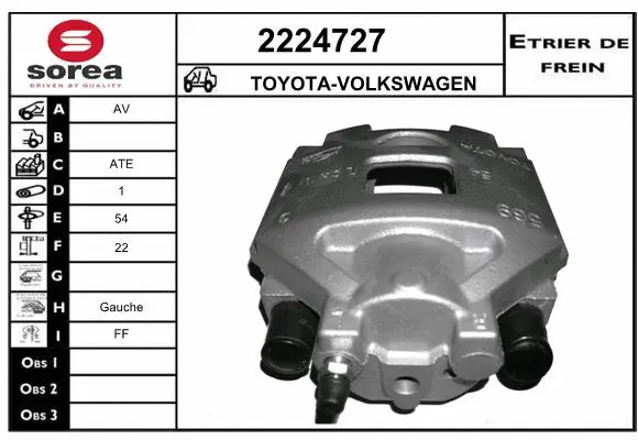Brake Caliper (2224727)
