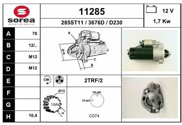 Starter (11285)